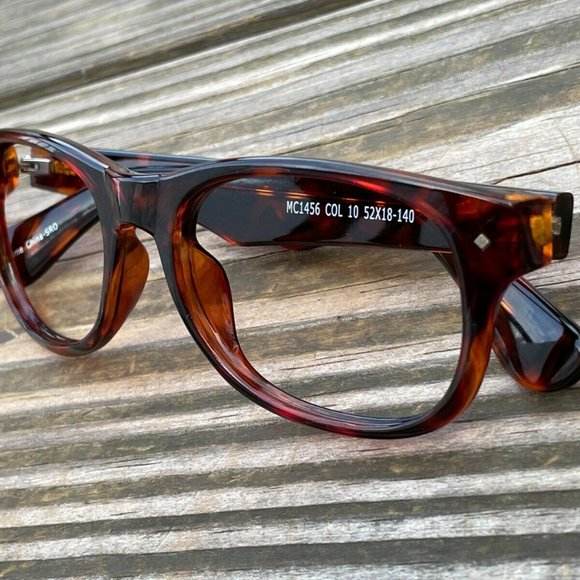 Max Cole EyeglassesSunglasses Frame Brown Tortoise MC1456 52[]18 140 Frame Only - Picture 2 of 12